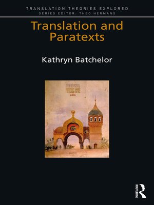 cover image of Translation and Paratexts